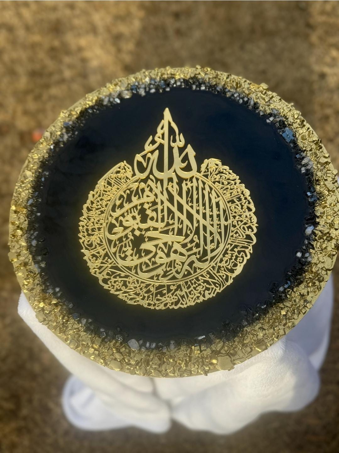 Ayarul kursi handmade Resin art