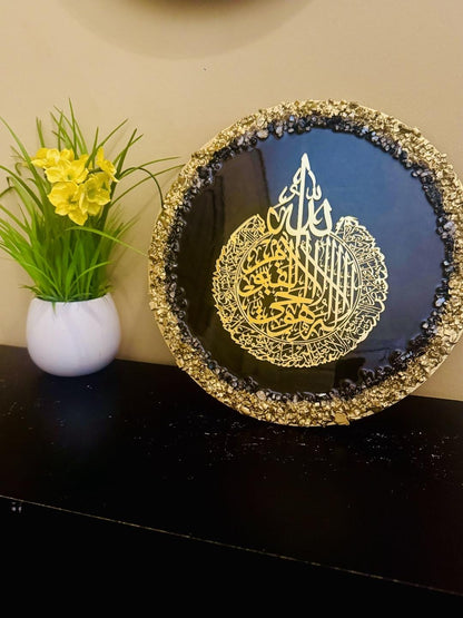 Ayarul kursi handmade Resin art